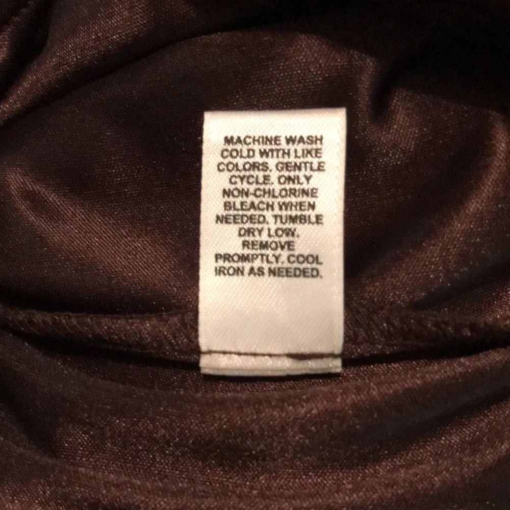 | NWOT Cato Flounce Brown & Green Maxi Skirt…M - Picture 8 of 8